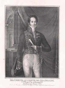 Augustin-Jean-Baptiste-Louis-Marie Comte Chazelles alkotó: Artist Unknown