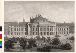 Burgtheater Bécsben alkotó: Artist Unknown