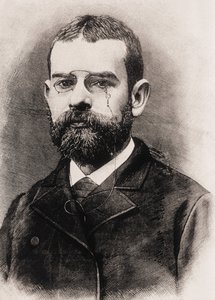 CLARIN, Leopoldo Alas y Urena, más néven (1852-1901). Spanyol író. Metszet alkotó: Artist Unknown