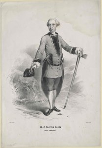 Cajetan gróf Sauer alkotó: Artist Unknown