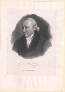 Christoph August Tiedge (nyomtatás) alkotó: Artist Unknown