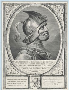 Holland grófja I. Firenze (nyomtatás) alkotó: Artist Unknown