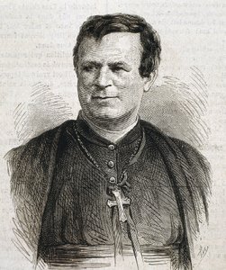 DUBUIS, Claude Marie (1817-1895). A római katolikus egyház angol származású prelátusa. Galveston püspöke volt 1862 és 1892 között. Metszet. SPANYOLORSZÁG. KATALÓNIA. Barcelona. Barcelonai Egyetemi Könyvtár alkotó: Artist Unknown