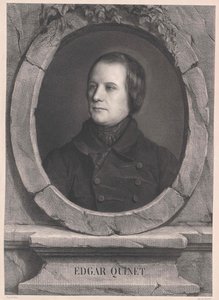 Edgar Quinet (nyomtatás) alkotó: Artist Unknown