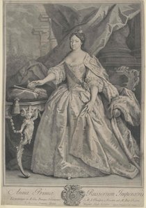 Anna Ioannovna orosz cárnő alkotó: Artist Unknown