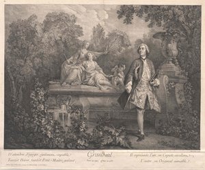 Francois Charles Racot de Grandval alkotó: Artist Unknown