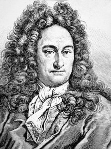 G W Leibniz Gottfried Wihlem (metszet) alkotó: Artist Unknown