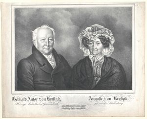 Gebhard Anton von Krosigk alkotó: Artist Unknown