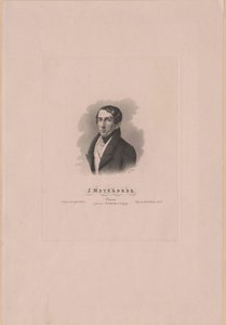 Giacomo Meyerbeer (nyomtatás) alkotó: Artist Unknown