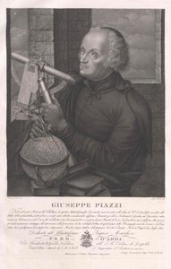 Giuseppe Piazzi alkotó: Artist Unknown