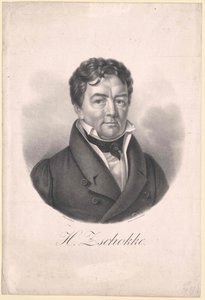 Heinrich Zschokke (nyomtatás) alkotó: Artist Unknown