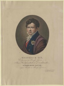 Heinrich gróf Reuss zu Greiz alkotó: Artist Unknown