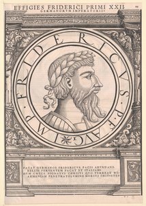 I. Barbarossa Frigyes szent római császár alkotó: Artist Unknown
