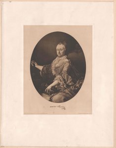 Mária Terézia szent római császárnő alkotó: Artist Unknown