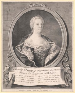 Mária Terézia szent római császárnő alkotó: Artist Unknown