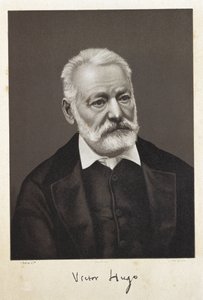 Hugo, Victor (1802-1885). Francia romantikus író. Litográfia alkotó: Artist Unknown