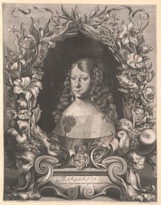 Margit Terézia spanyol infánsnő (nyomtatás) alkotó: Artist Unknown