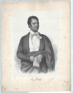 Ira Frederick Aldridge alkotó: Artist Unknown