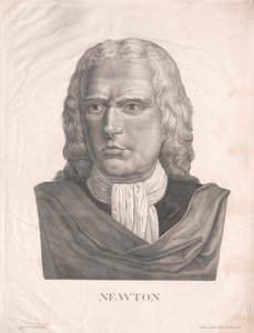 Isaac Newton (nyomtatás) alkotó: Artist Unknown
