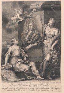 Johann Georg Richter (nyomtatás) alkotó: Artist Unknown