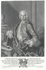 Johann Jacob Haller von Hallerstein alkotó: Artist Unknown