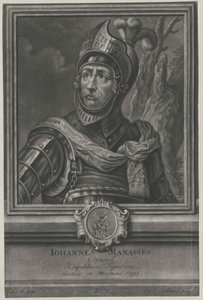 Johann Manasses (nyomtatás) alkotó: Artist Unknown