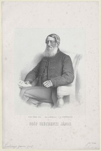 Johann Nepomuk gróf Széchenyi Sárvár-Felsoevidéki Széchenyi Johann Nepomuk alkotó: Artist Unknown