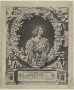 Johanna Margaretha von Lorenz-Adlershelm (nyomtatás) alkotó: Artist Unknown