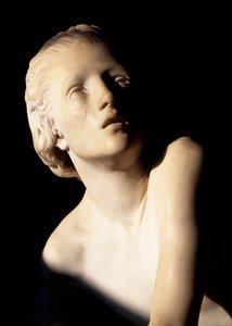 Capulet Júlia, részlet a szoborból, Júlia sírja, egykori Szent Ferenc kolostor, Corso, Verona (UNESCO Világörökségi Listája, 2000), Veneto, Olaszország alkotó: Artist Unknown