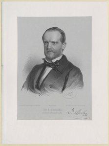 Karl Giskra (nyomtatás) alkotó: Artist Unknown