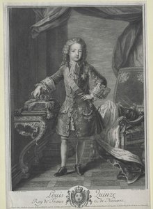 XV. Lajos francia király alkotó: Artist Unknown