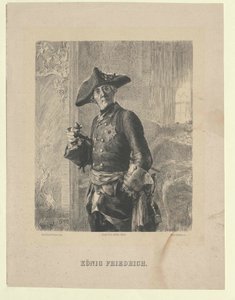II. Frigyes porosz király alkotó: Artist Unknown
