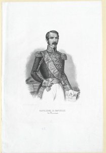 III. Napóleon francia császár, alkotó: Artist Unknown