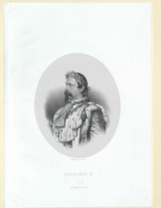 III. Napóleon francia császár, alkotó: Artist Unknown