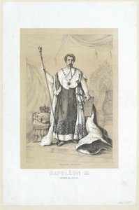 III. Napóleon francia császár, alkotó: Artist Unknown