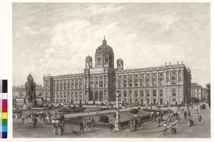 Természettudományi múzeum Bécsben alkotó: Artist Unknown