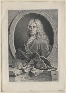Nicolas de Largilliere (nyomtatás) alkotó: Artist Unknown