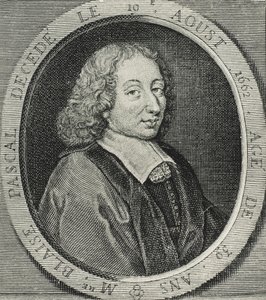 PASCAL, Blaise (1623-1662). Francia matematikus, fizikus és filozófus. Metszet
