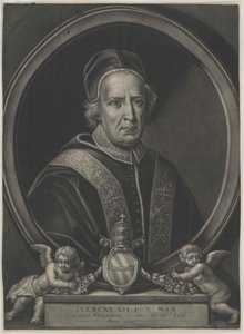 XII. Kelemen pápa (nyomtatás) alkotó: Artist Unknown