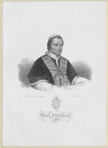 IX. Pius pápa alkotó: Artist Unknown
