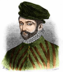 Portré Nicolas de Neufville, Villeroi seigneur, francia államférfi. alkotó: Artist Unknown