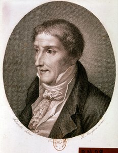 Alessandro Volta portréja (metszet) alkotó: Artist Unknown