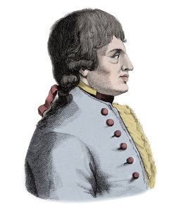 Giovanni Battista Pergolesi olasz zeneszerző portréja.
