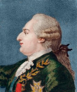 XVI. Lajos francia király portréja