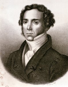 Saverio Mercadante portréja (metszet) alkotó: Artist Unknown