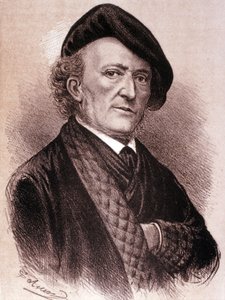 Wilhelm Richard Wagner portréja (metszet)