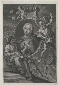 Karl Eduard angol herceg (nyomtatás) alkotó: Artist Unknown