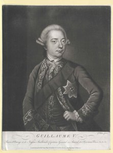 V. Vilmos orániai-nassaui herceg. alkotó: Artist Unknown
