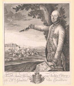Coburg-Saalfeld szász herceg (1737-1815) Frederick Josiah alkotó: Artist Unknown