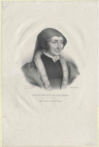 Margit francia hercegnő (nyomtatás) alkotó: Artist Unknown